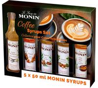 Monin Syrup Coffee Gift Set 5x5cl
