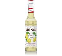 MONIN Premium Glasco Lemon Syrup 700ml, for Cocktails and Mocktails, Vegan | 100% natural flavours and colourings, vegan-friendly, latte creation, cocktail mixer, bar and cafe essential, dessert drizzle