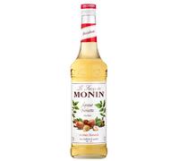 MONIN Premium Hazelnut Syrup 700ml for Coffee and Cocktails. Vegan-Friendly, 100% Natural Flavours and Colourings. Sugar-Free Hazelnut Coffee Syrup