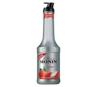Monin Premium Lychee Fruit Puree 1L, for Smoothies, Frappes, Bar Use