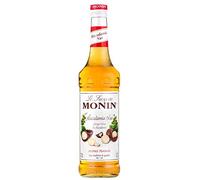 MONIN Premium Macadamia Nut Syrup 700ml for Coffee and Cocktails. Vegan-Friendly, 100% Natural Flavours and Colourings
