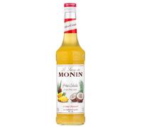 MONIN Premium Pina Colada Syrup 700ml for Cocktails and Mocktails. Vegan-Friendly, Allergen-Free, 100% Natural Flavours and Colourings. Perfect for Piña Coladas