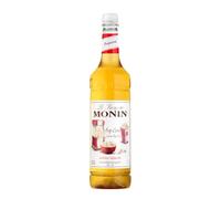 MONIN Premium Popcorn Syrup 1L for Coffees, Frappes and Cocktails. Vegan-Friendly, Allergen-Free, 100% Natural Flavours and Colourings
