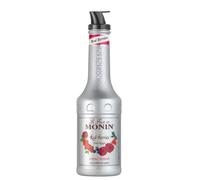 MONIN Red Berries Fruit Mix Puree 1 Litre for Cocktails, Smoothies and Mocktails. Vegan-Friendly, Allergen-Free, 100% Natural Flavours and Colourings. 2-in-1 Red Berry Puree and Sugar Syrup Hybrid