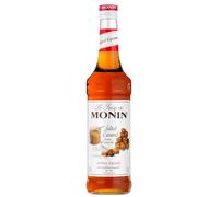 MONIN Premium Salted Caramel Syrup 700ml for Coffee and Cocktails. Vegan-Friendly, Allergen-Free, 100% Natural Flavours and Colourings. Salted Caramel Coffee Syrup