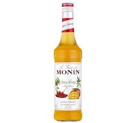 MONIN Premium Spicy Mango Syrup 700ml for Cocktails and Mocktails. Vegan-Friendly, Allergen-Free, 100% Natural Flavours and Colourings