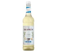 MONIN Premium Vanilla Sugar Free Syrup 1L for Coffee and Cocktails. Vegan-Friendly, Allergen-Free, 100% Natural Flavours and Colourings. Sugar-Free Vanilla Coffee Syrup