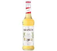 MONIN Premium Vanilla Syrup 700ml for Coffee and Cocktails. Vegan-Friendly, Allergen-Free, 100% Natural Flavours and Colourings