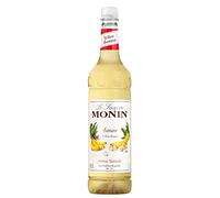 MONIN Premium Yellow Banana Syrup 1L for Cocktails and Mocktails. Vegan-Friendly, Allergen-Free, 100% Natural Flavours and Colourings. Pair with Caramel for Banoffee Syrup