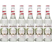 Monin Pure Sugar Cane Syrup 70 ase of 6, Transparent