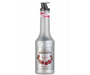 Monin Raspberry Puree 1L Premium French Dessert Sauce Topping