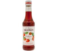Monin Strawberry Syrup, 250 ml Bottle