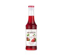 Monin Strawberry Syrup 25cl Bottle - Strawberry Cocktail Syrup Flavouring for Cocktails and Drinks