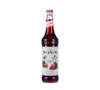 Monin Strawberry Syrup 70cl Case of 6, Transparent