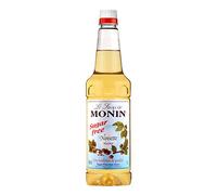 Monin Sugar Free Hazelnut Syrup 1ltr Case of 4, Transparent