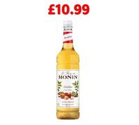 Monin Hazelnut Coffee Syrup 1 Litre Premium Costa Coffee Roasted 2027 Glass