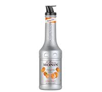 MONIN Tangerine Fruit Mix Puree 1 Litre for Cocktails, Smoothies and Mocktails. Vegan-Friendly, Allergen-Free, 100% Natural Flavours and Colourings. 2-in-1 Tangerine Puree and Sugar Syrup Hybrid