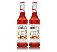 Monin Winter Spice Coffee & Cocktail Syrup Glass Bottle 700ml (2 Bottles, No Pumps)