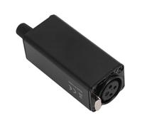 Monitor Amplifier, XLR Input 3.5mm Stereo Jack Audio Receiver Power Amplifier, with Waist Clip,for Home Speakers Drummer Keyboardist