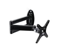 Monitor Arm, 14-24 Inch Monitor Cantilever Bracket LCD Computer Hanger Universal Rotating Telescopic Wall TV Bracket(Nero)