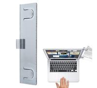 Monitor Arm Paper Holder - Adjustable Papeer Stand, Desk Mount Reading Rack | Ergonomic Papers Organizer, Sellf Adhesive Memo Holders Clip Readings Racks for Computer Screen Photographs
