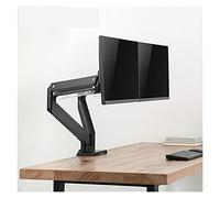 Monitor Arm/Stand Dual Screen Monitor Stand Arm Gas Spring Monitor Arm Mount For 2 Lcd Screens Long Arm Monitor Stand Mount With 2 Usb Ports, Hold Up To 15Kg Screen Monitor Mount
