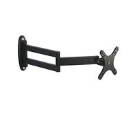 Monitor Arm Wall-Mounted Adjustable Bracket, Tilt & Rotate for 12-24 Inch Screens, Desk Mount Stand for Monitors & TVs