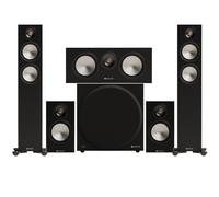 Monitor Audio Bronze 300 7G 5.1 Floorstanding & Bronze 50 Bookshelf Speaker Bundle - Black