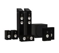 Monitor Audio Bronze 300 7G 7.1.2 Home Cinema Surround Sound Speakers Package Black