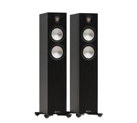 Monitor Audio Bronze 300 7G Speakers Per Pair, Black