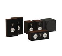Monitor Audio Bronze 50 and On-Wall 7G 5.1 Home Cinema Speakers Package Walnut