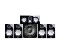 Monitor Audio Silver 100 5.1 Surround Sound Speaker Package Black