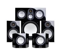Monitor Audio Silver 100 7G 5.1 Speaker Package Gloss Black