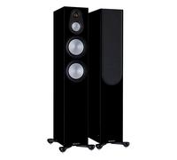 Monitor Audio Silver 300 7G Floorstanding Speakers - Black Gloss