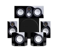 Monitor Audio Silver 50 7G 5.1 Speaker Package Gloss Black