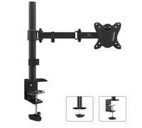 Monitor Bracket Desk Stand Mount Holder Table Adjustable Arm VESA 13'' - 27'' HQ