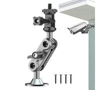 Monitor Camera Mount - Mounting Bracket for LED Wall Lights,Flexible Adjustment Arm for Camera Monitor for Home Security, Outdoor Use and Solar Equipment