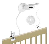 Monitor Clip Holder for Philips Avent Baby Monitor SCD833/26,SCD843/26,SCD845/26,SCD630/26,625,620,Flexible Clip Holder for Philips Avent Video BabyMonitor,Video Babyphone Camera Mount Bracket