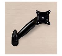 Monitor Desk Mount Long Arm Monitor Stand Mechanical Spring Single Monitor Stand Mount 12"-27" Wall Mount Monitor Stand Arm, Holds 7.7 To 16.5 Lbs Computer Monitor Stand -Black-One arm