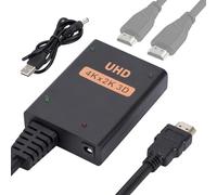 Monitor HD Splitter - 1 Input 2 Output Adapter, 4K Duals Display Extender, Visual Signal Transmission Box, Audio Video Sharing Module, Multi-Screen Mirroring Device, HD-M.I Synchronizer