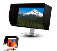 Monitor Hood for 21-22 Inch LCD LED, Multi-Function Screen Light Barrier, Three-Sided Shading, Efficient Shading for Display Frame Width 50.5-52.5CM