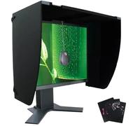 Monitor Hood Sunshade, Laptop Shade, Lightweight Design, Displayshading Side Panel, Fits 17" to 27" Screens, for Monitor Frame Width of 41-71cm, Reducing Screen Glare