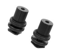 Monitor Light Microphone Mount Adapter for Camera Hot Shoe