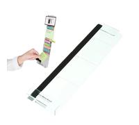 Monitor Memo Board,Acrylic Computer Message Board,Screen Memo Board Clear Computer Monitor Side Panel with Phone Holder Memo Board Sticky Reminder for Office Home Desktop Organizer,11.8x3.1inch