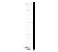 Monitor Memo Board - Acrylic Monitor Sticky Notes Holder, Post Note Holder, Computer Sidewall, Sticky Notes Board, Side Mount, Transparent Message Organiser, Self Adhesive Desk Accessory