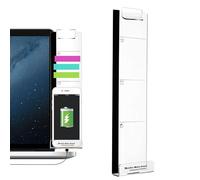 Monitor Memo Card - Clear Screen Side Panel Organizer for Sticky Notes and Reminders, Acrylic Memo Display | Efficient Note Mounted on Monitor, s Organizer