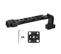 Monitor Mount Extension Bracket with 360 Degree Rotation Cold Shoe Plate, 1/4 and 3/8 Inch Screw Holes, Compatible with Ronin RS 3, RS 3 PRO, RSC 2, RS 2, Ronin S, SC,