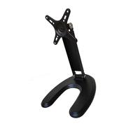 Monitor Mount Heavy Duty Hard Base Monitor Stand Bracket Desktop Foldable Shelf Flat Holder Hanger Adjustable Metal Stand for Screen