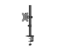 Monitor Mount, Height-adjustable, Swivel/Tilt, 13" - 35", black