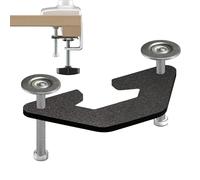 Monitor Mount Plate - Sturdy Metal Durable Workmanship Scratch-Resistant - Secure Clamp Base Easy Installation Firm Hold Ergonomic Screen Solution for Tidy Workplace Construction